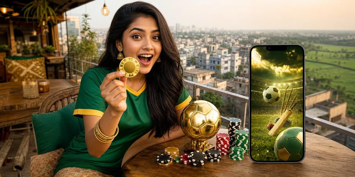 বগুড়ার একজন ফুটবলপ্রেমী bdrich - এ ফুটবল বেটিং ভাউচার ব্যবহার করছেন